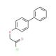 (biphenyl-4-yloxy)acetyl chloride - chemical structure image
