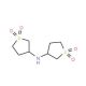 Bis-(1,1-dioxo-tetrahydro-1lambda*6*-thiophen-3-yl)-amine - chemical structure image
