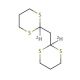 Bis(1,3-dithian-2-yl)methane-d2 (CAS 105479-87-6) - chemical structure image
