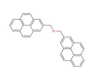 Bis(1-pyrenylmethyl) Ether (CAS 74833-81-1) - chemical structure image