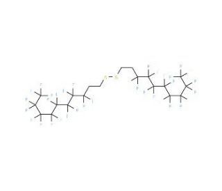 Bis(1H,1H,2H,2H-perfluorodecyl)disulphide (CAS 42977-21-9) - chemical structure image