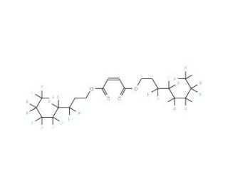 Bis(1H,1H,2H,2H,-perfluorooctyl) (2Z)-but-2-ene-1,5-dioate (CAS 55003-96-8) - chemical structure image