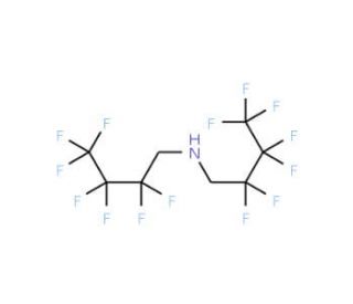Bis(1H,1H-heptafluorobutyl)amine (CAS 356-08-1) - chemical structure image