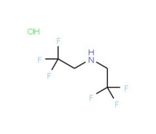 Bis(2,2,2-trifluoroethyl)amine hydrochloride - chemical structure image