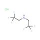 Bis(2,2,2-trifluoroethyl)amine hydrochloride - chemical structure image