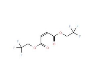 Bis(2,2,2-trifluoroethyl)maleate (CAS 116401-64-0) - chemical structure image