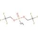 Bis(2,2,2-trifluoroethyl) methylphosphonate (CAS 757-95-9) - chemical structure image