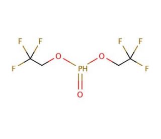 Bis(2,2,2-trifluoroethyl) phosphite (CAS 92466-70-1) - chemical structure image