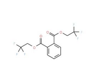 Bis(2,2,2-trifluoroethyl) phthalate (CAS 62240-27-1) - chemical structure image