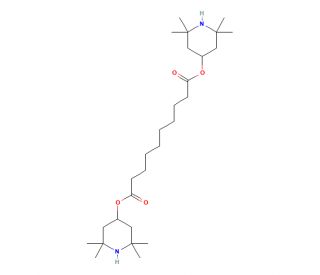 Bis(2,2,6,6-tetramethyl-4-piperidyl) Sebacate (CAS 52829-07-9) - chemical structure image
