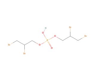 Bis(2,3-dibromopropyl) Phosphate (CAS 5412-25-9) - chemical structure image