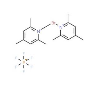 Bis(2,4,6-trimethylpyridine)bromonium Hexafluorophosphate (CAS 188944-77-6) - chemical structure image
