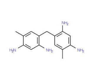 Bis(2,4-diamino-5-methylphenyl)methane (CAS 97-22-3) - chemical structure image