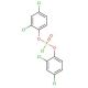 Bis(2,4-dichlorophenyl) chlorophosphate (CAS 14254-41-2) - chemical structure image