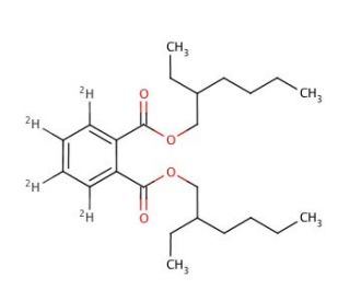 Bis(2-ethylhexyl)phthalate-3,4,5,6-d4 (CAS 93951-87-2) - chemical structure image