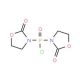 Bis(2-oxo-3-oxazolidinyl)phosphinic chloride (CAS 68641-49-6) - chemical structure image