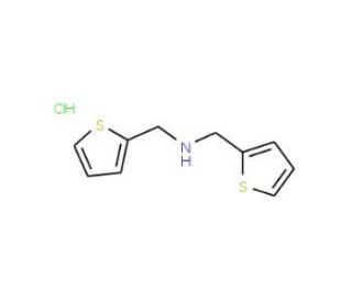Bis(2-thiophenemethyl)amine hydrochloride (CAS 336624-10-3) - chemical structure image