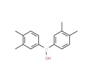 Bis(3,4-dimethylphenyl)borinic acid (CAS 1072946-23-6) - chemical structure image