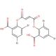 Bis(3,5-dibromosalicyl) fumarate (CAS 71337-53-6) - chemical structure image