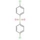 Bis(4-chlorophenyl) sulfone (CAS 80-07-9) - chemical structure image
