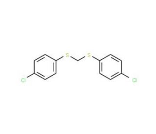 Bis(4-chlorophenylthio)methane (CAS 2393-97-7) - chemical structure image