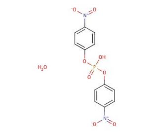Bis(4-nitrophenyl) phosphate (CAS 66777-94-4) - chemical structure image