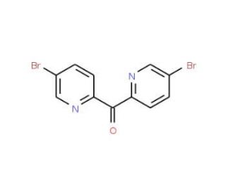 Bis(5-bromo-2-pyridinyl)methanone (CAS 656828-00-1) - chemical structure image