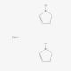 Bis(cyclopentadienyl)cobalt (CAS 1277-43-6) - chemical structure image