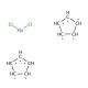 Bis(cyclopentadienyl)molybdenum(IV) dichloride (CAS 12184-22-4) - chemical structure image