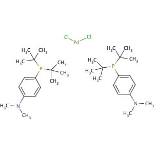 Bis(di-tert-butyl(4-dimethylaminophenyl)phosphine)dichloropalladium(II) |  CAS 887919-35-9