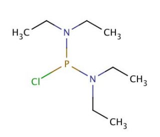 Bis(diethylamino)chlorophosphine (CAS 685-83-6) - chemical structure image