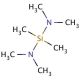 Bis(dimethylamino)dimethylsilane (CAS 3768-58-9) - chemical structure image