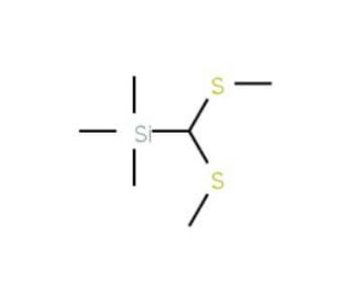 Bis(methylthio)(trimethylsilyl)methane (CAS 37891-79-5) - chemical structure image