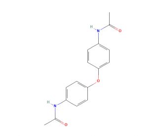 Bis(p-acetylaminophenyl) Ether (CAS 3070-86-8) - chemical structure image