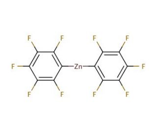 Bis(pentafluorophenyl)zinc (CAS 1799-90-2) - chemical structure image