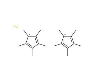 Bis(pentamethylcyclopentadienyl)magnesium (CAS 74507-64-5) - chemical structure image