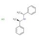 (+)-Bis[(R)-1-phenylethyl]amine hydrochloride (CAS 82398-30-9) - chemical structure image
