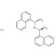 Bis[(S)-(+)-(1-naphthyl)ethyl]amine hydrochloride (CAS 171867-34-8) - chemical structure image