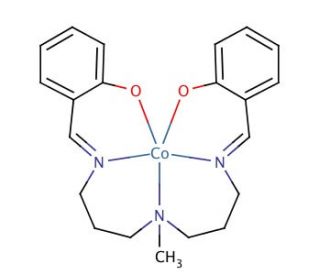 Bis(salicylideniminato-3-propyl)methylaminocobalt(II) (CAS 15391-24-9) - chemical structure image