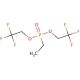 Bis-trifluoromethyl Ethylphosphonate (CAS 650-16-8) - chemical structure image