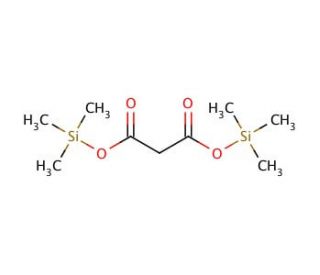 Bis(trimethylsilyl) malonate (CAS 18457-04-0) - chemical structure image
