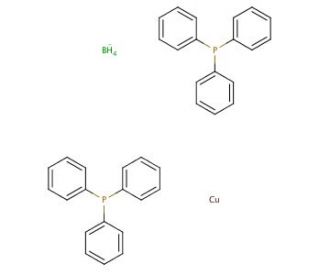 Bis(triphenylphosphine)copper Tetrahydroborate (CAS 16903-61-0) - chemical structure image