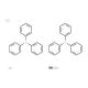 Bis(triphenylphosphine)rhodium(I) carbonyl chloride (CAS 13938-94-8) - chemical structure image