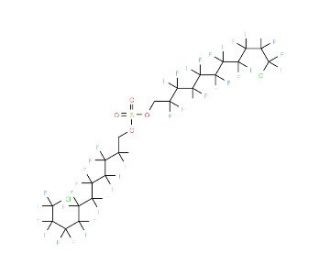 Bis(11-chloro-1H,1H-perfluoroundecyl) sulphate - chemical structure image