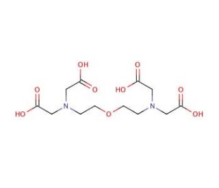 Bis(2-aminoethyl) Ether N,N,N&prime;,N&prime;-Tetraacetic Acid (CAS 923-73-9) - chemical structure image