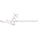 Bis(2-cyanoethoxy)-1-(N-t-boc-sphingosine-1-phosphate-13C2, D2 - chemical structure image