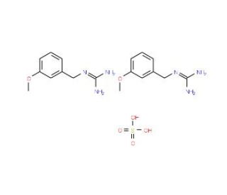 Bis(3-[(3-methoxyphenyl)methyl]guanidine sulfuric acid - chemical structure image