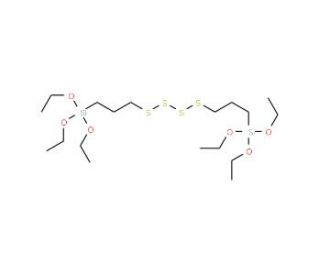 Bis[3-(triethoxysilyl)propyl] tetrasulfide (CAS 40372-72-3) - chemical structure image