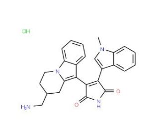 Bisindolylmaleimide X hydrochloride (CAS 145317-11-9 ) - chemical structure image