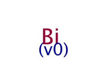 Bismuth (CAS 7440-69-9) - chemical structure image